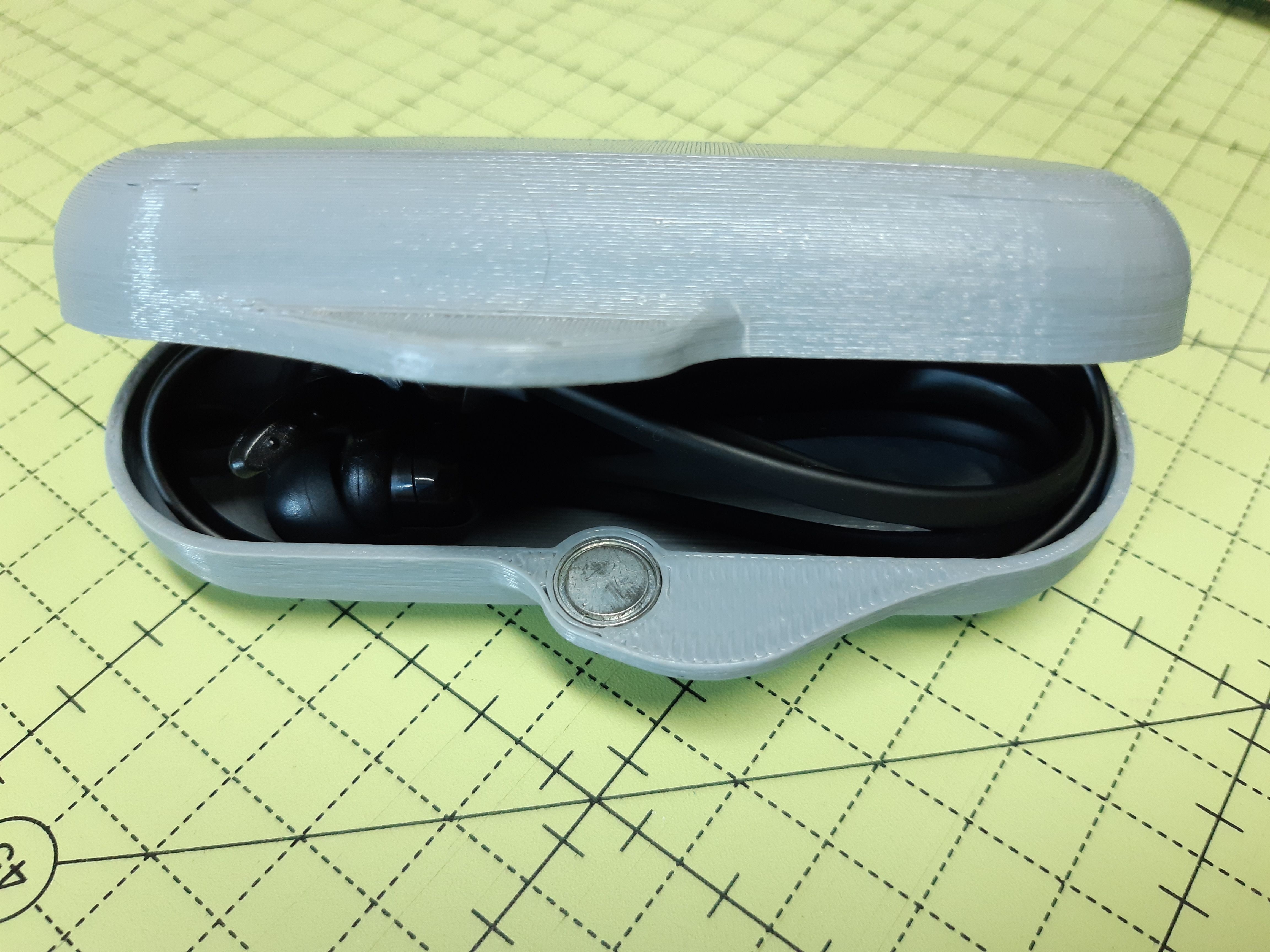 Earphone Printable Case 3D model 3D printable CGTrader