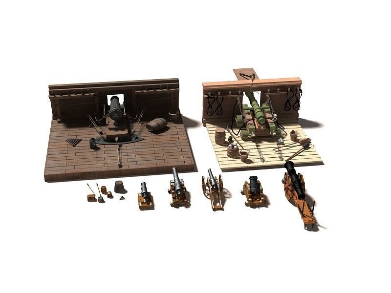 Cannon gun options collection