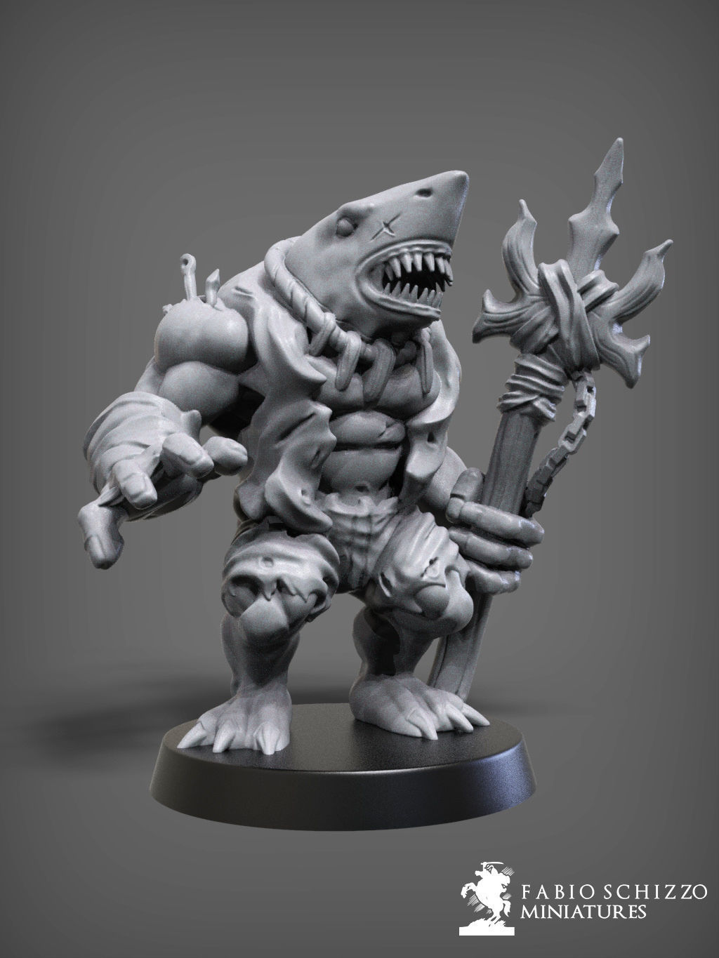 Wereshark 3D print model
