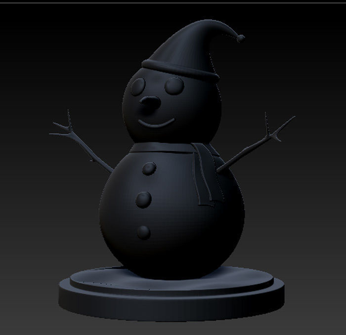 Snowman for 3D Printing 3D model 3D printable | CGTrader
