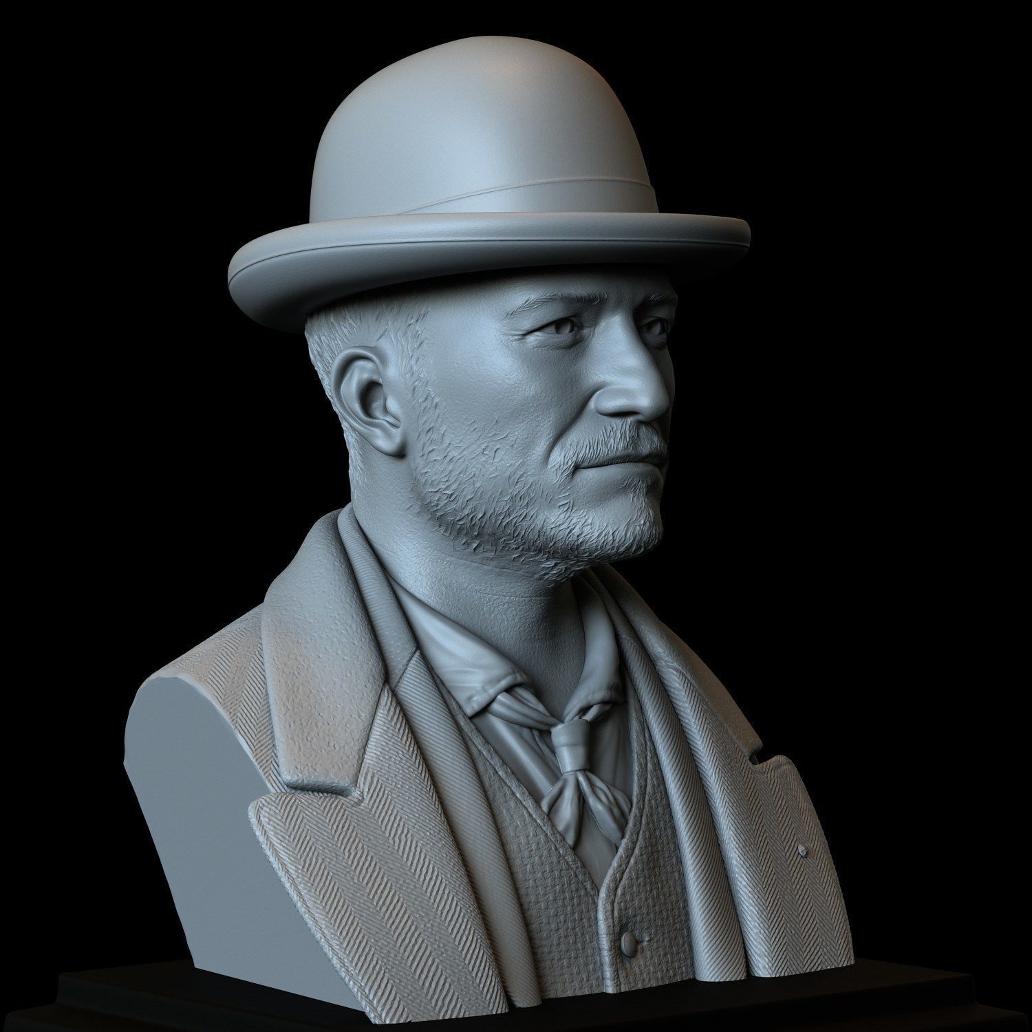 Orlando Bloom Philo Rycroft Philostrate from Carnival Row 3D model 3D