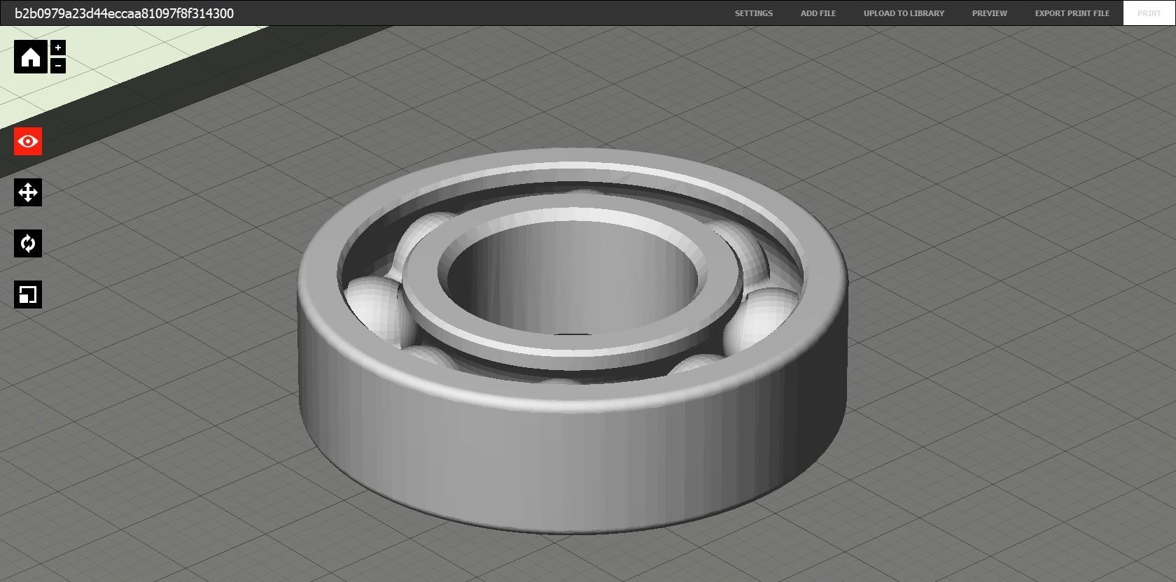 Ball Bearing 3D model 3D printable | CGTrader
