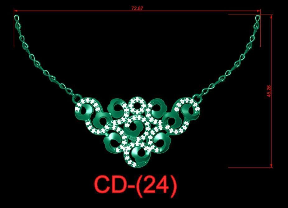 Necklace 3D model