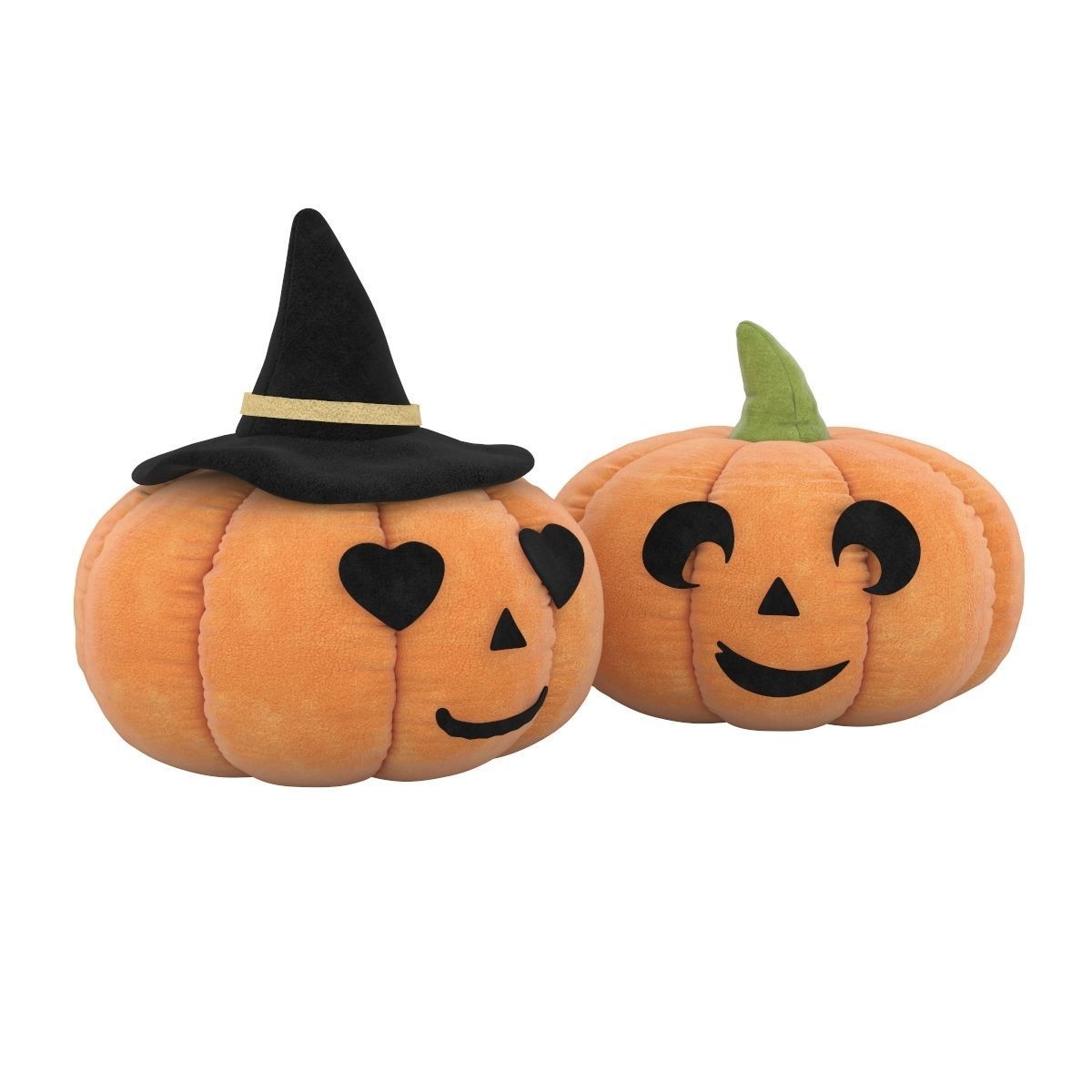 Halloween pumpkin plush toy 3D CGTrader
