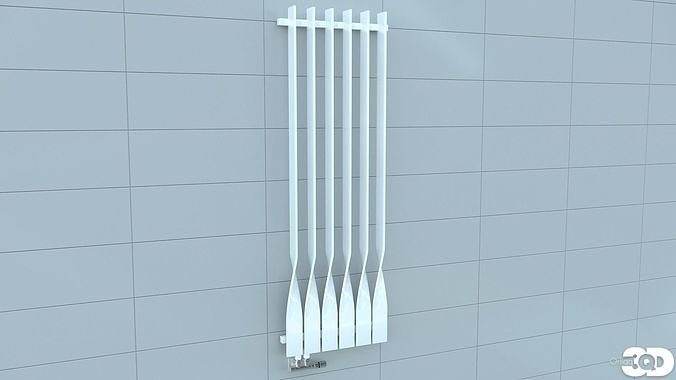 3D model Bathroom Radiator 15 VR / AR / low-poly | CGTrader