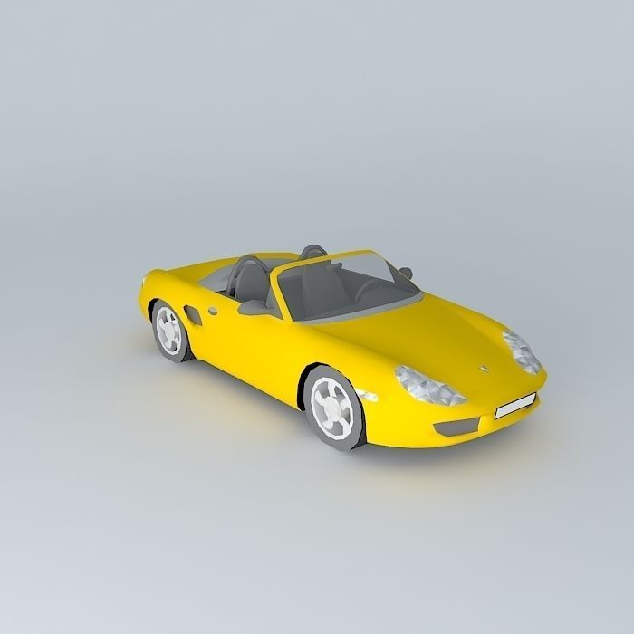 Porsche Boxter Free 3D model