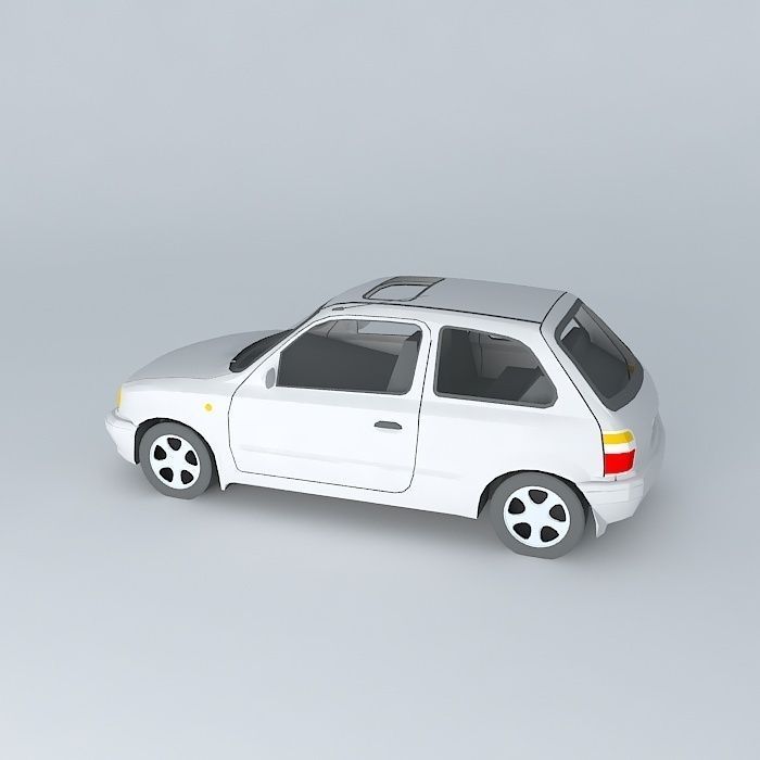 Nissan Micra free 3D model CGTrader