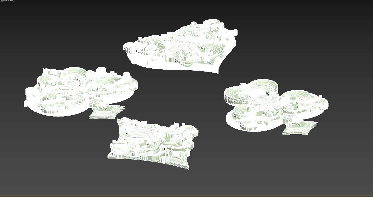 spades clubs hearts diamonds 3D model 3D printable CGTrader