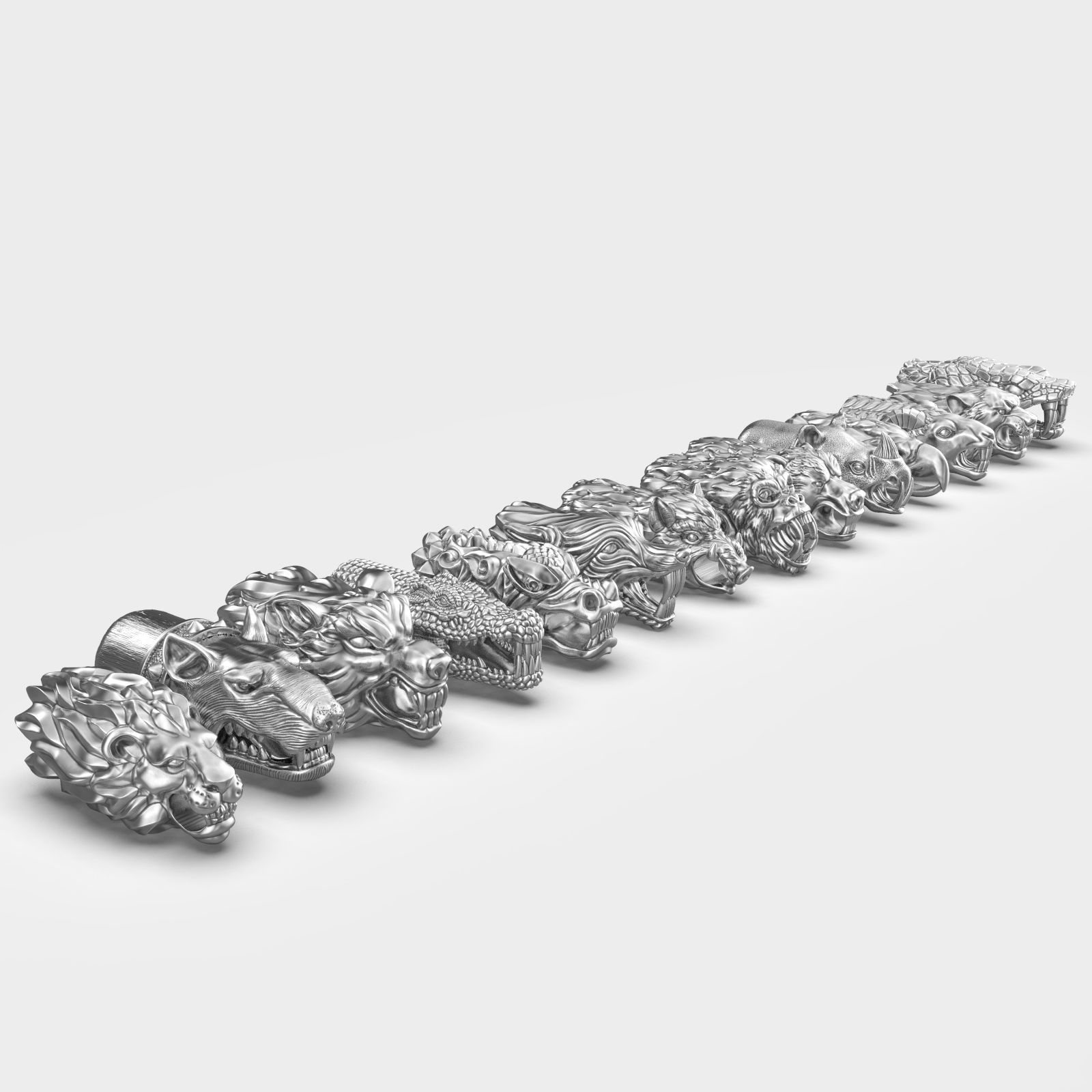 End pieces for bracelets 5mm