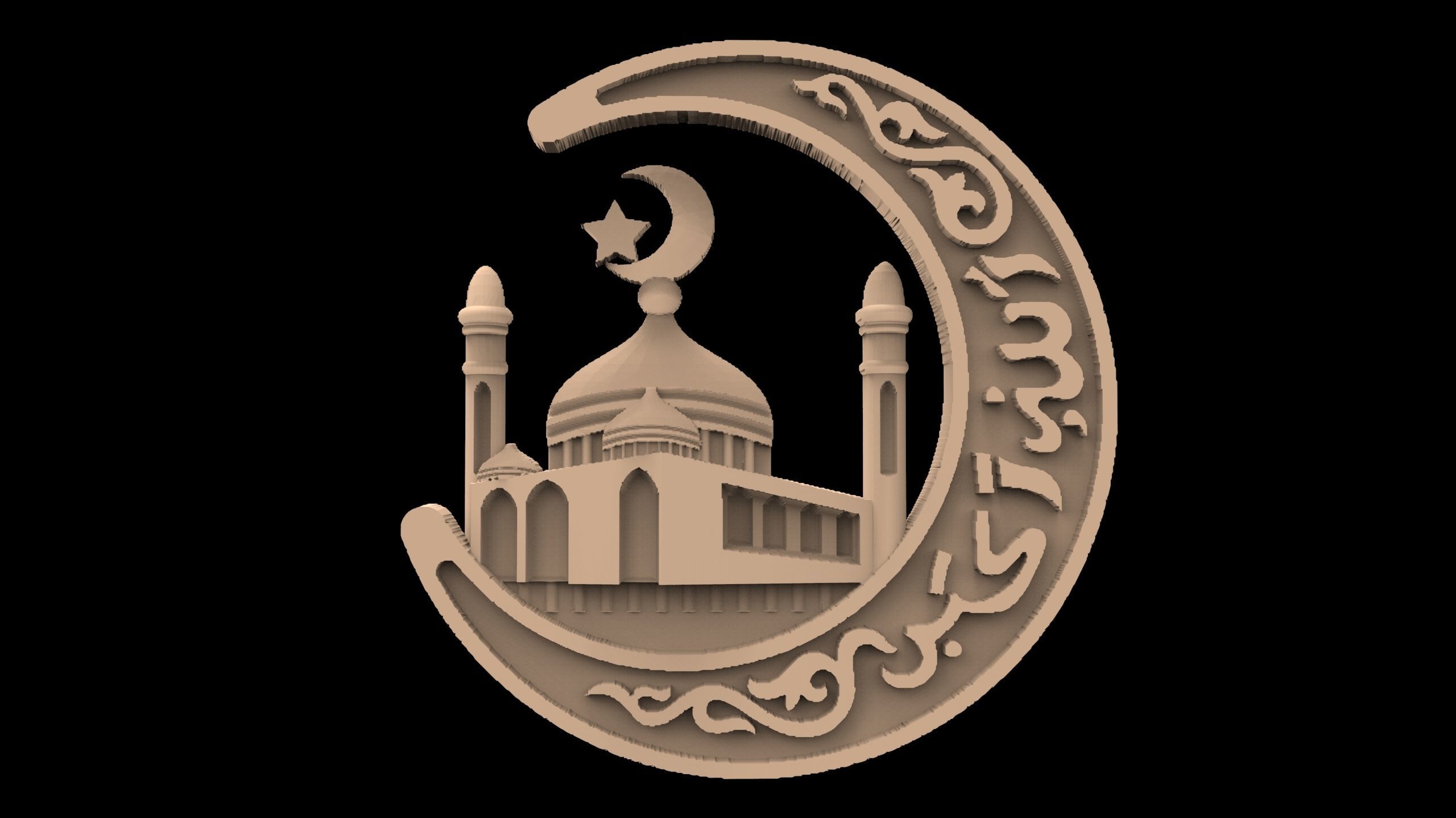 Islam art 3d stl models for artcam and aspire Programmes