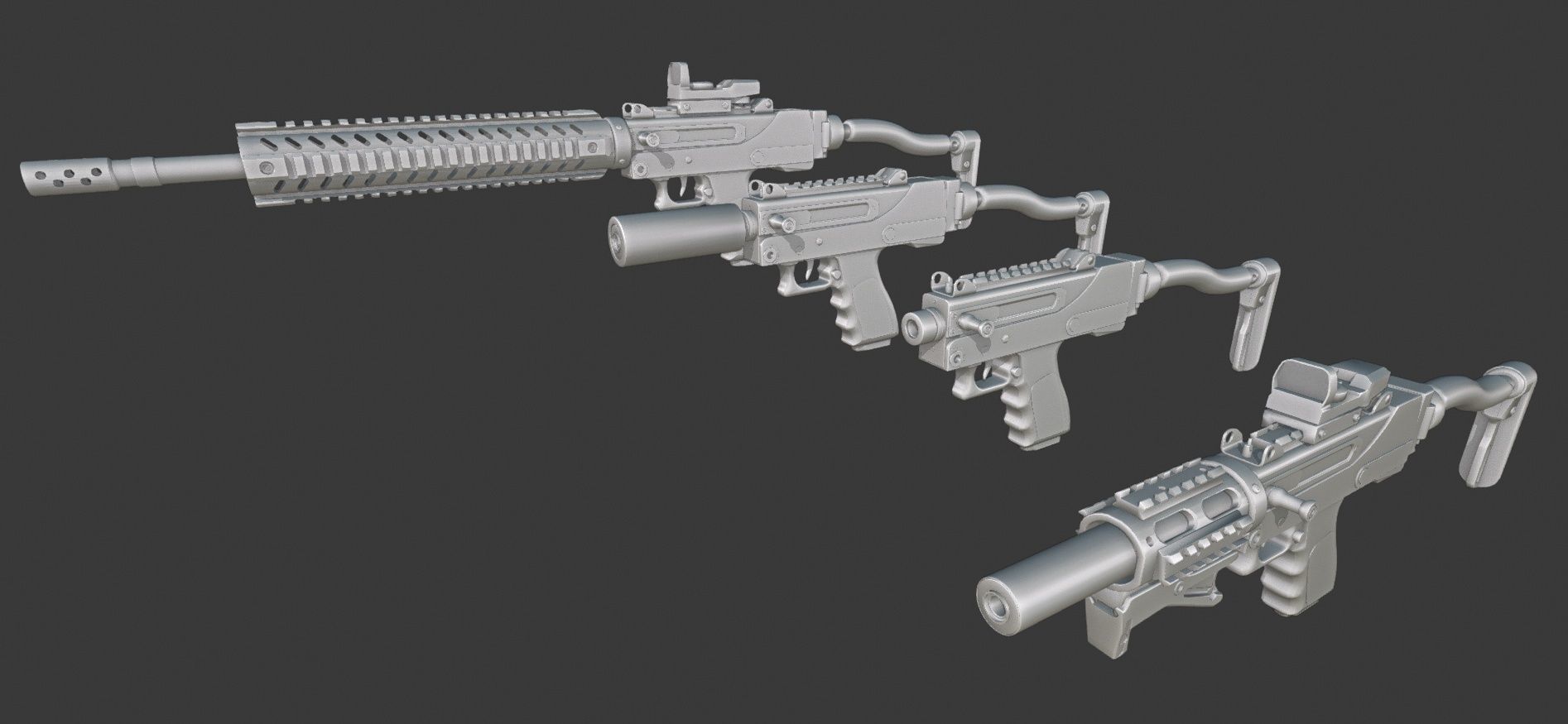 3D model MPA930DMG 9mm Pistol VR / AR / low-poly | CGTrader