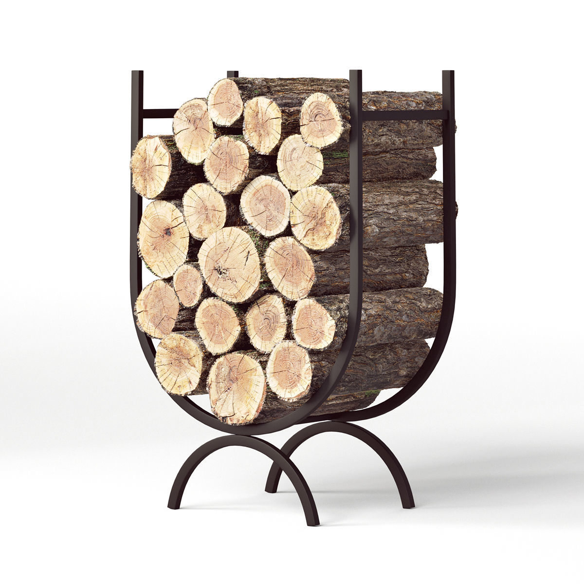 Iron Log Holder Large 3D model