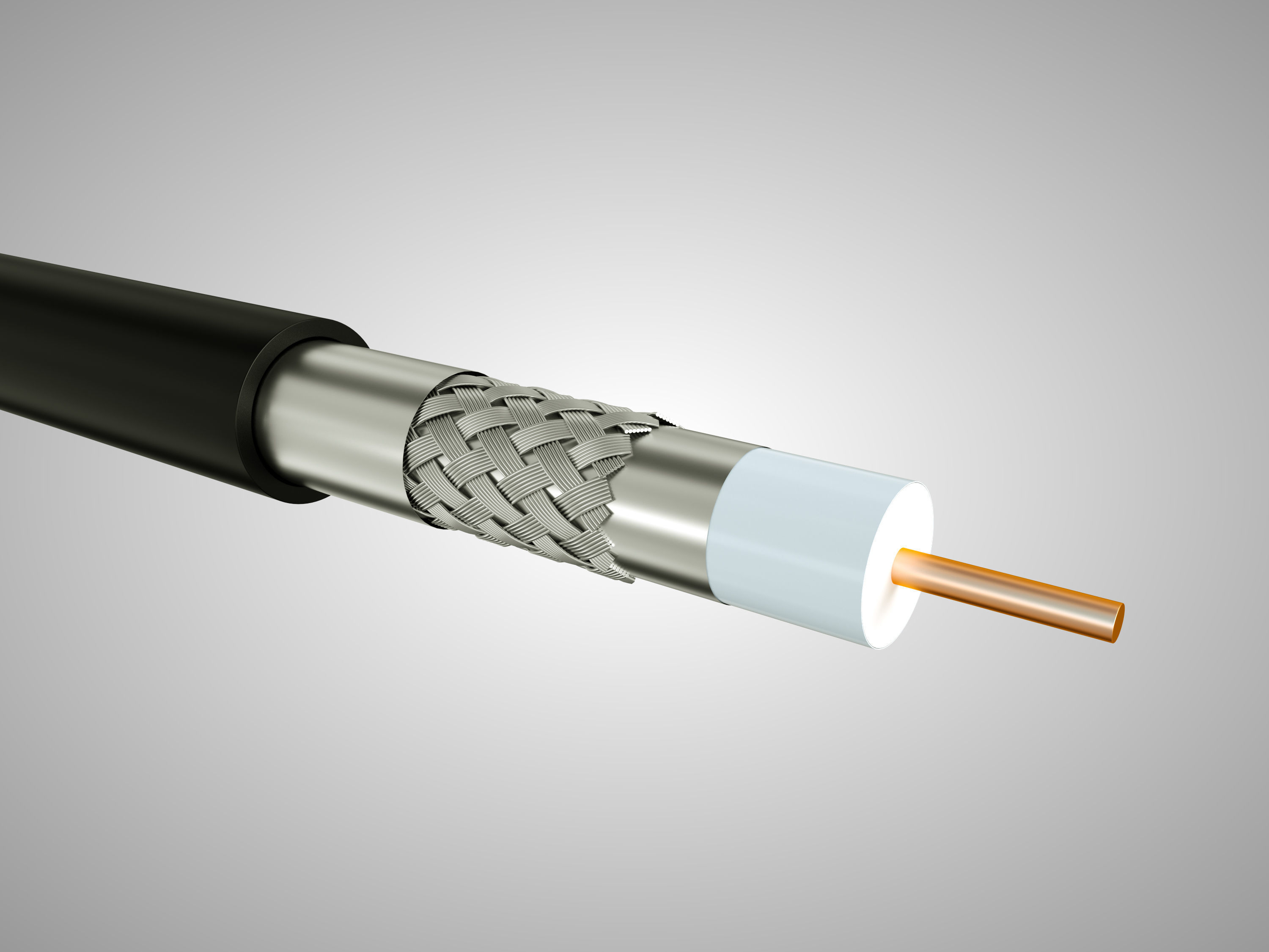 Coaxial Cable HD 103 3D CGTrader