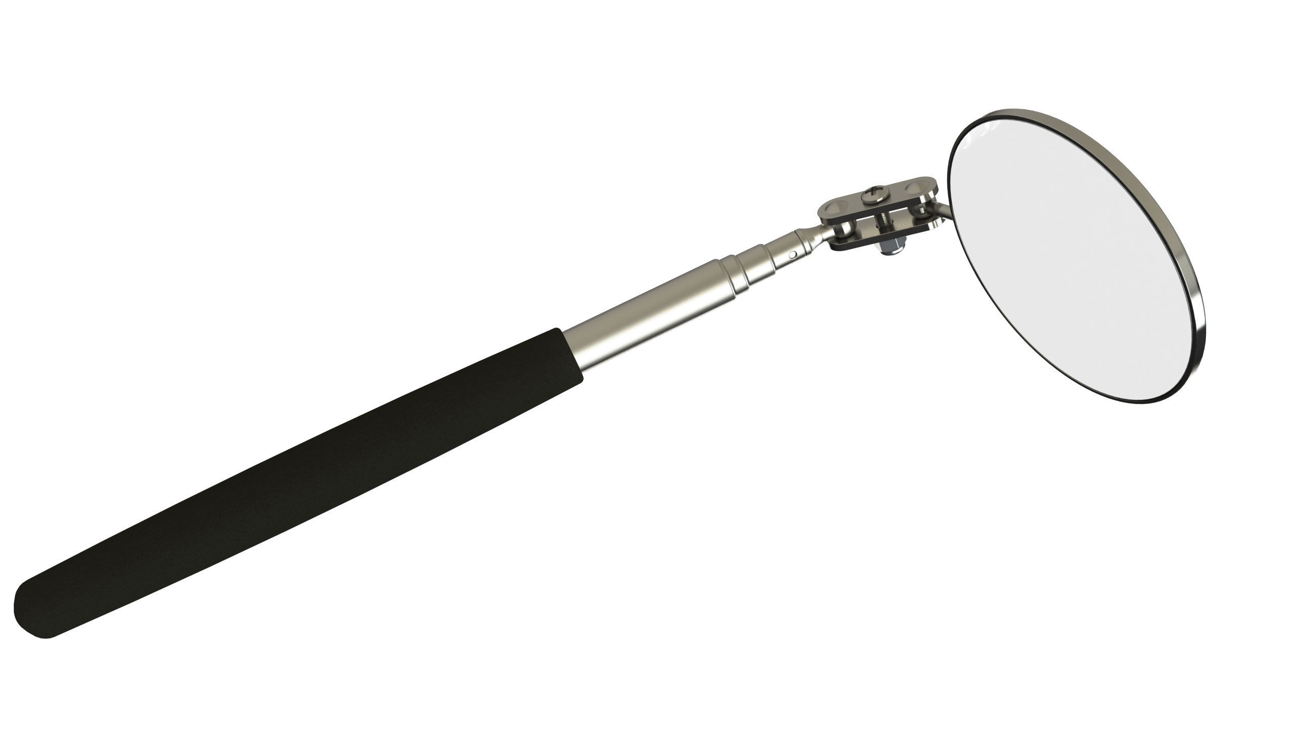 Telescopic inspection mirror 3D model CGTrader