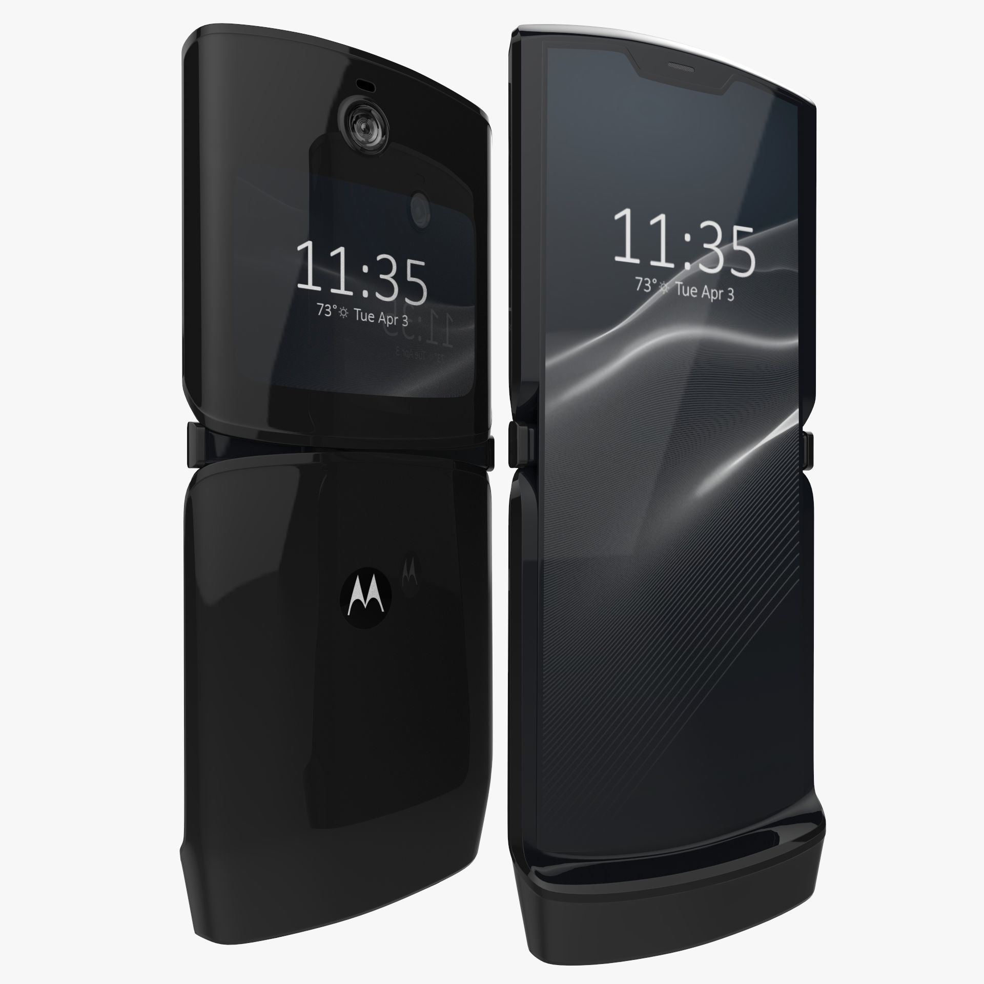 Motorola Razr 2019 3D model rigged | CGTrader