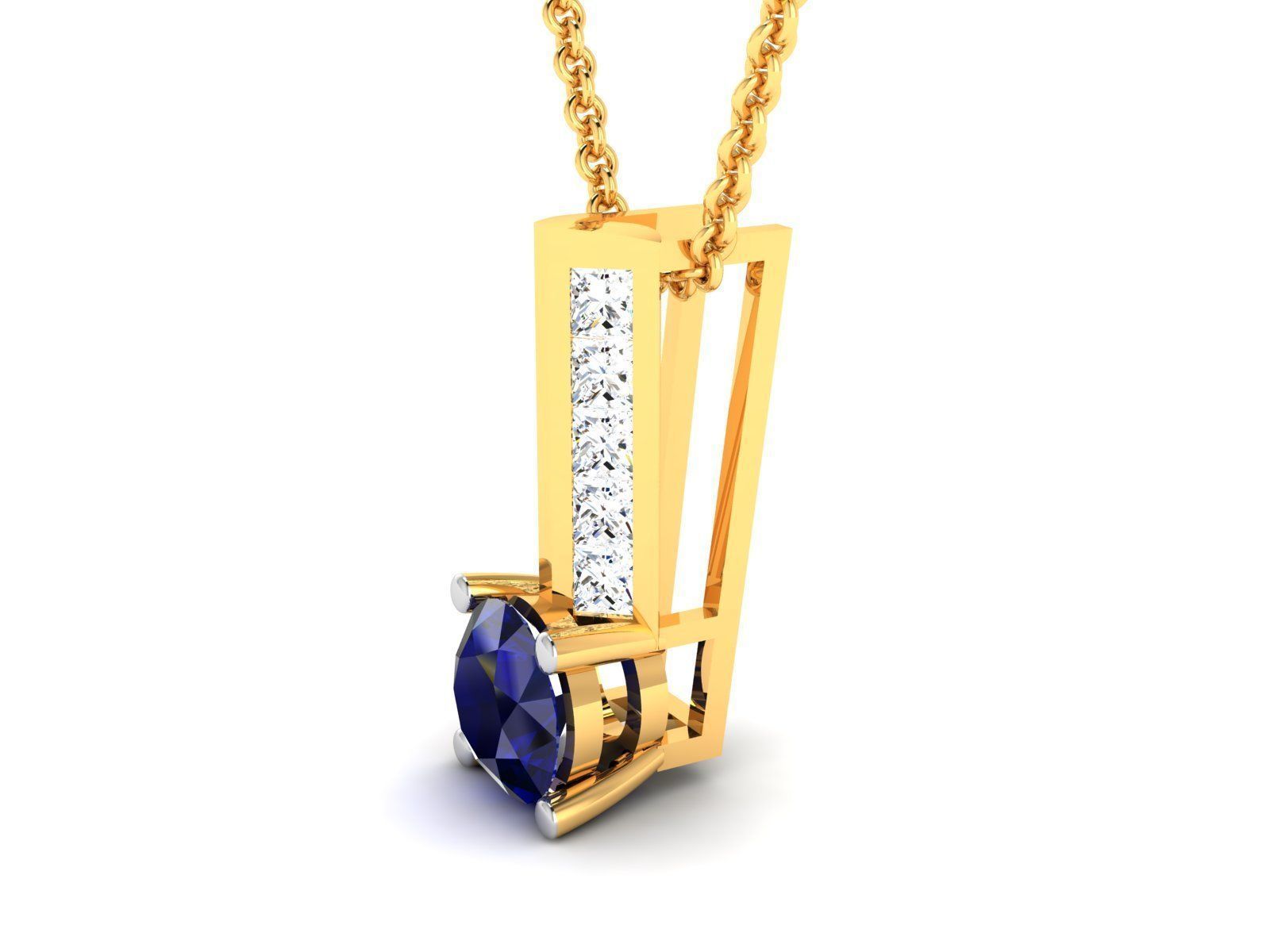 Women pendant 3dm render detail 3D print model