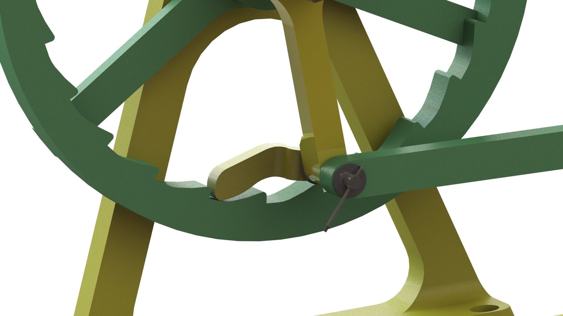 Ratchet Mechanism 3D model 3D printable CGTrader