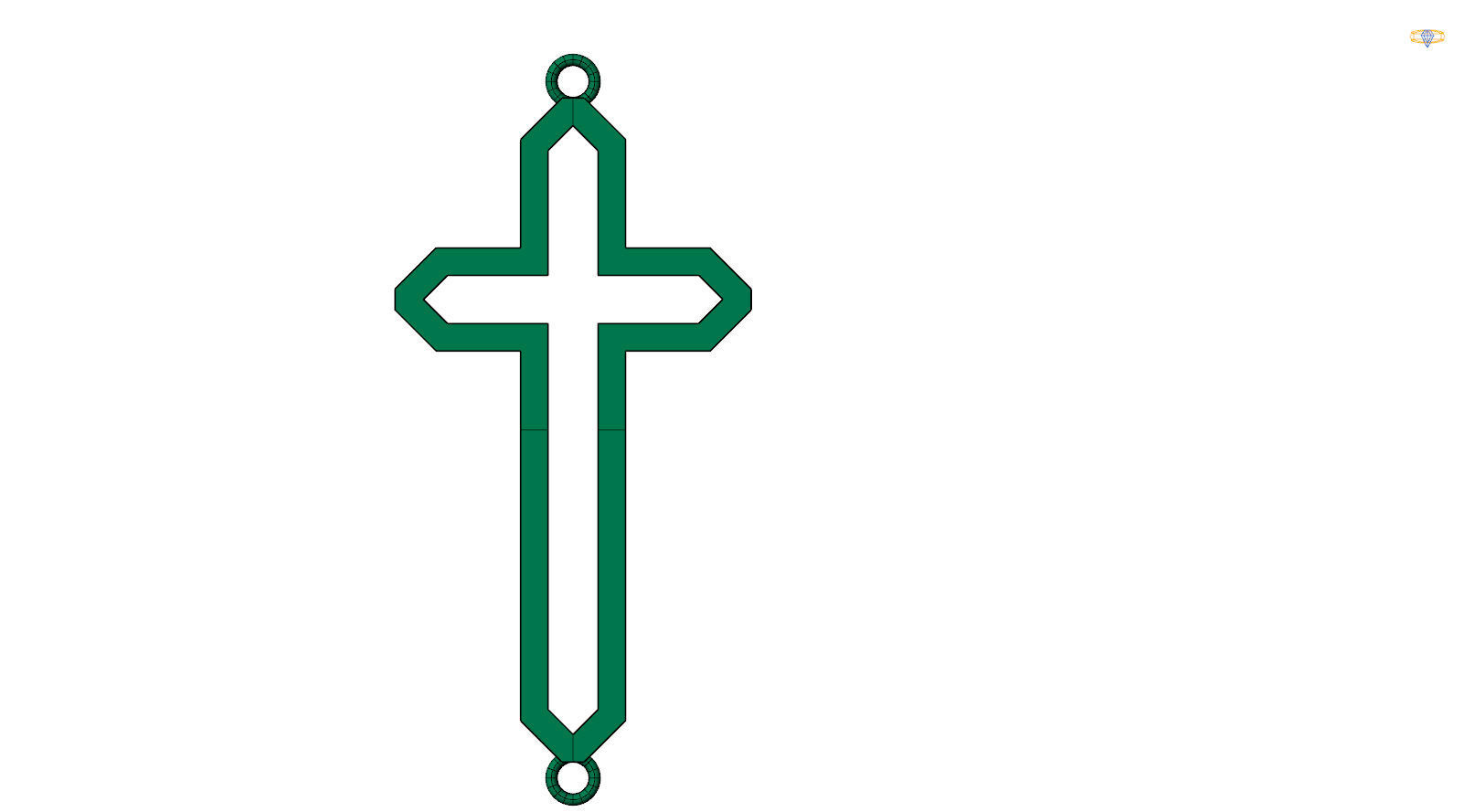 cross Free 3D print model