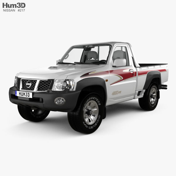 Nissan Patrol pickup with HQ interior 2016