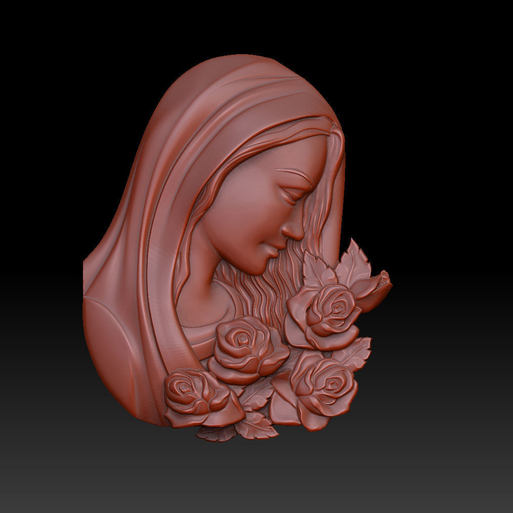 the grieving Madonna