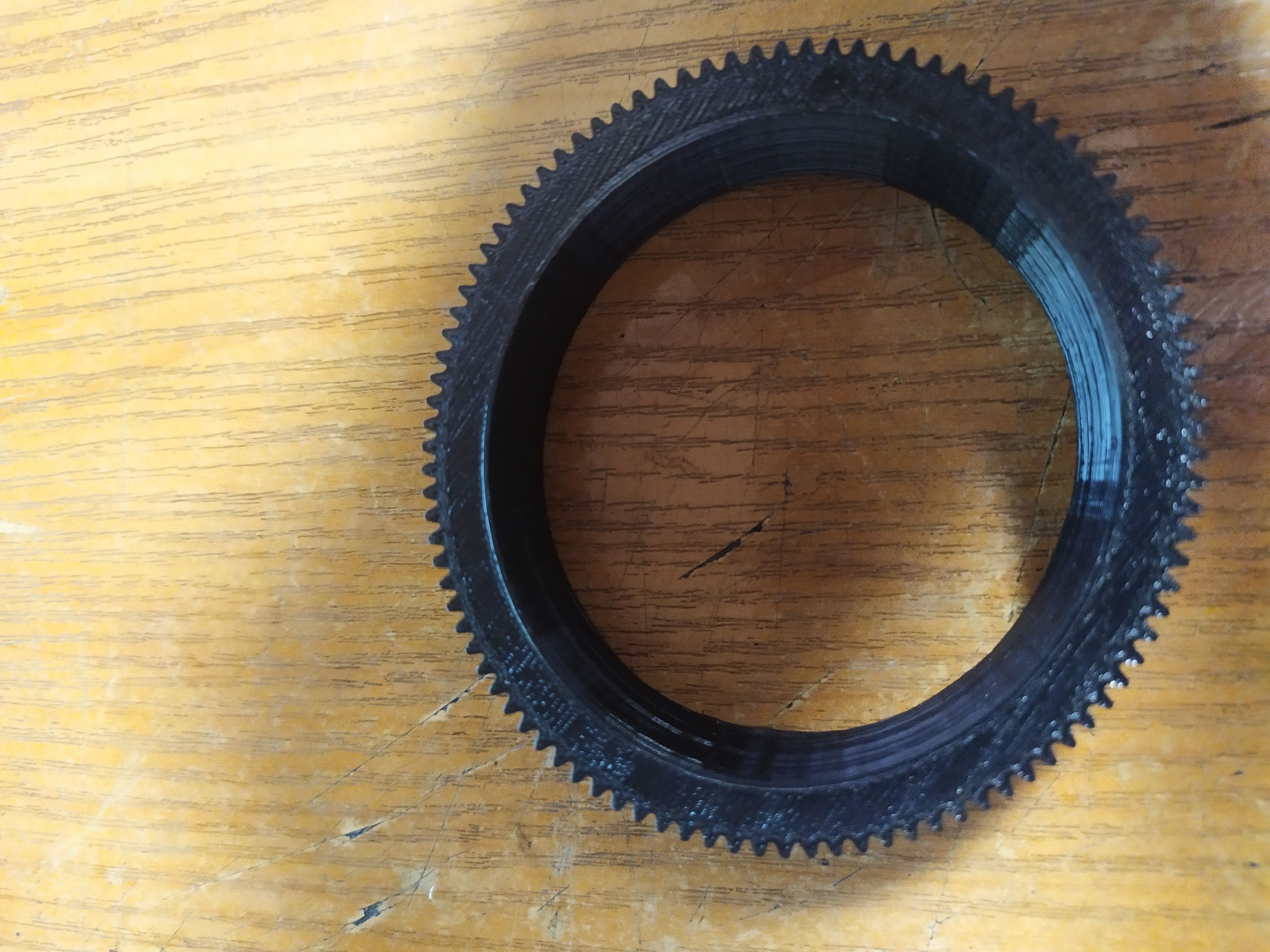 Cinematics DSLR Lens Follow Focus Gear Ring 65mm Inner Diameter 3D