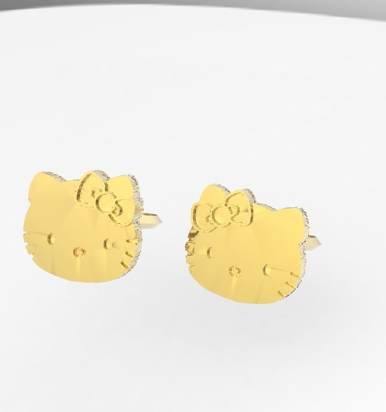 Hello Kitty 3D model 3D printable | CGTrader