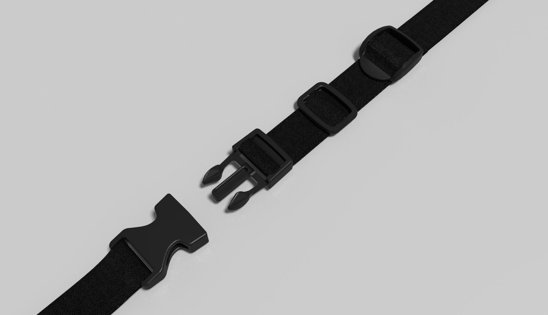 Strap release 3D model CGTrader