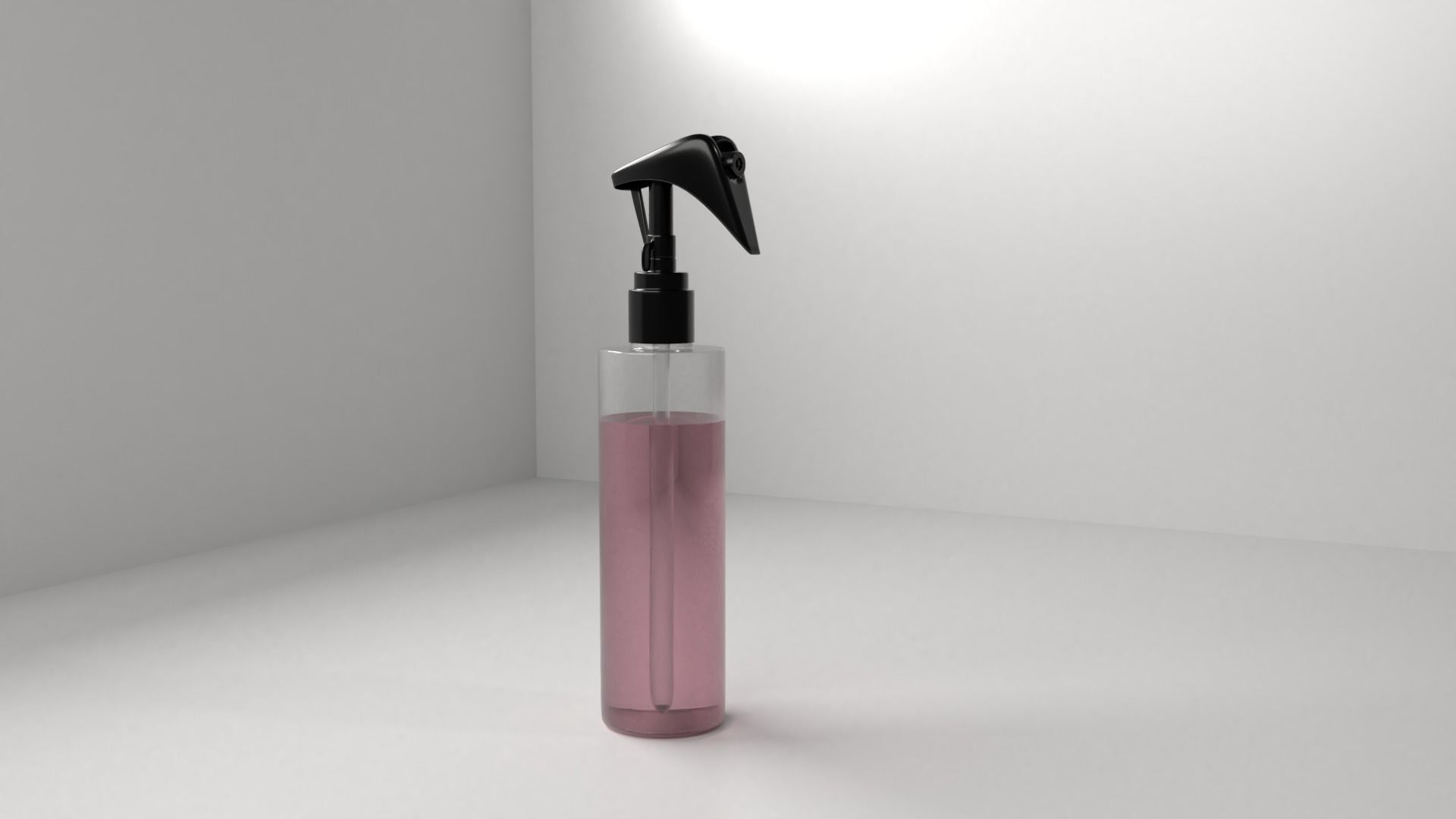 Spray Bottle with Liquid