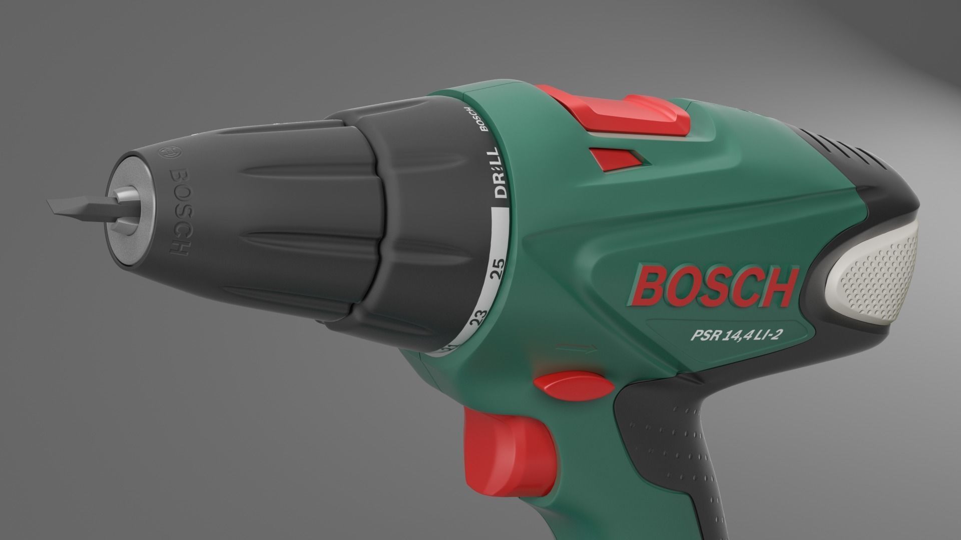 Cordless drill screwdriver Bosch PSR 14 4 LI 2 3D model