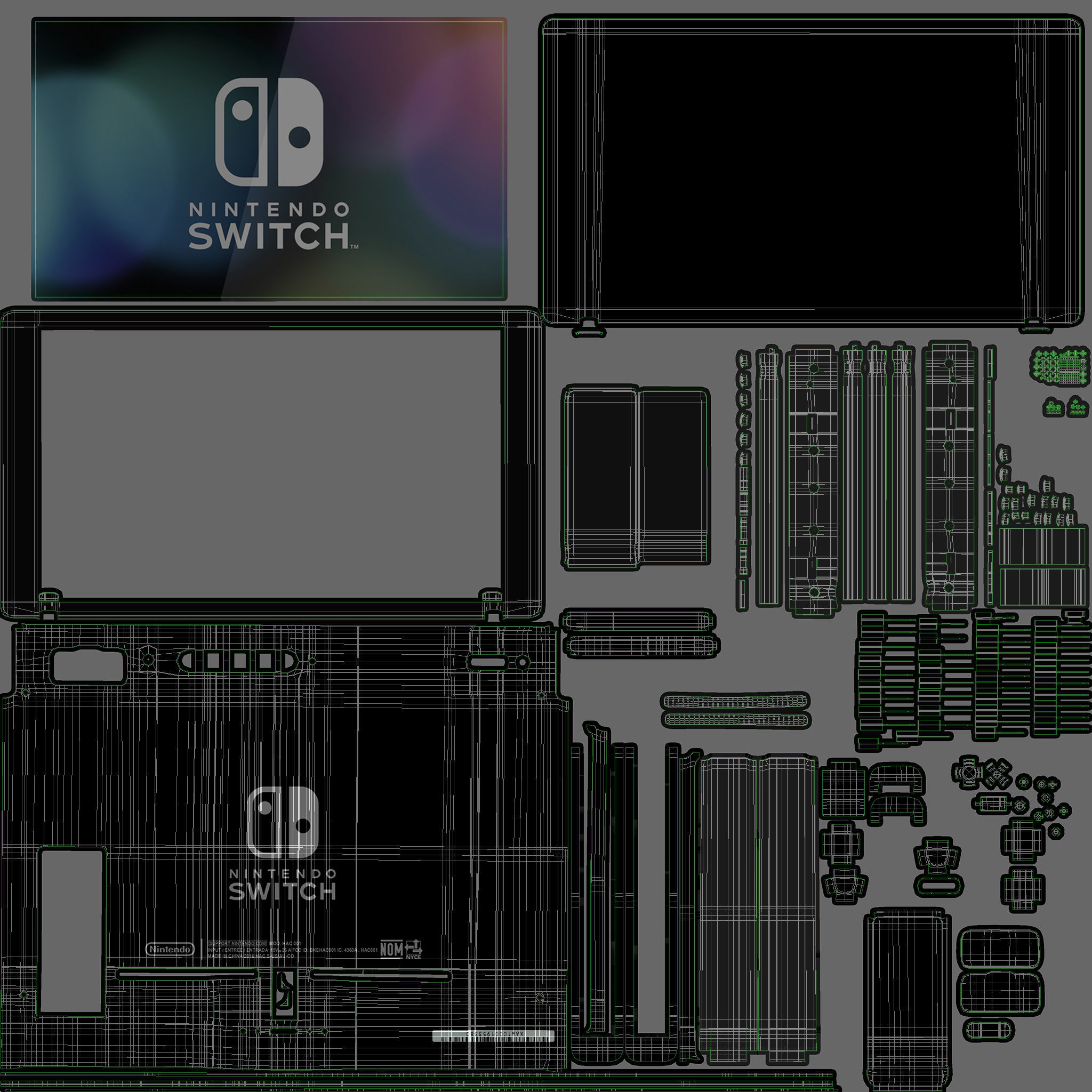 Nintendo Switch Console 3D model CGTrader