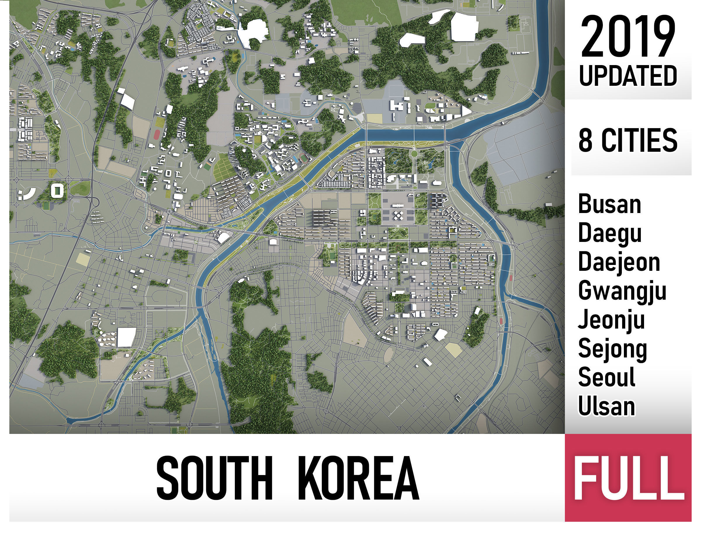 South Korea - all cities