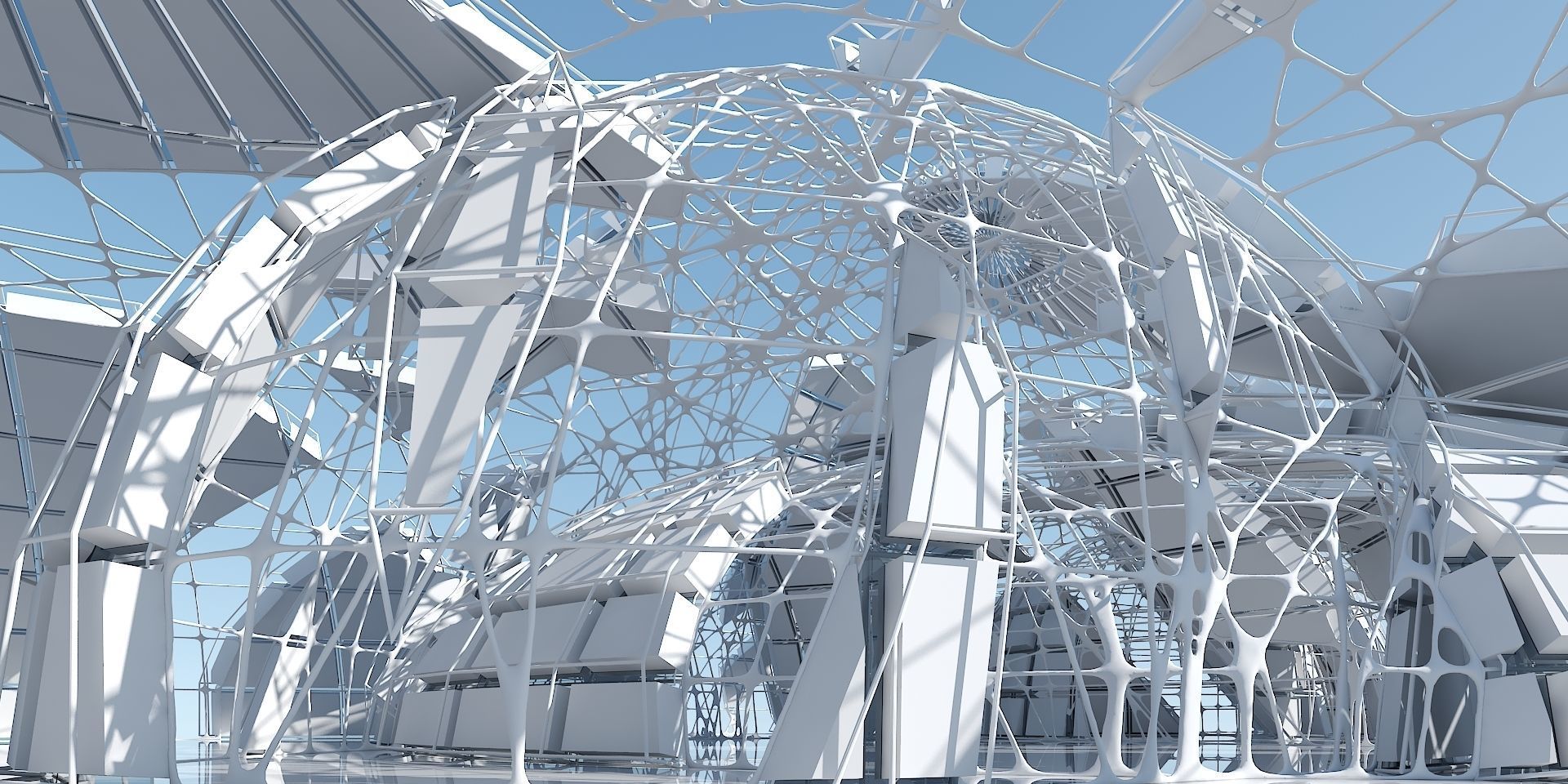 Futuristic Architectural Interior 15