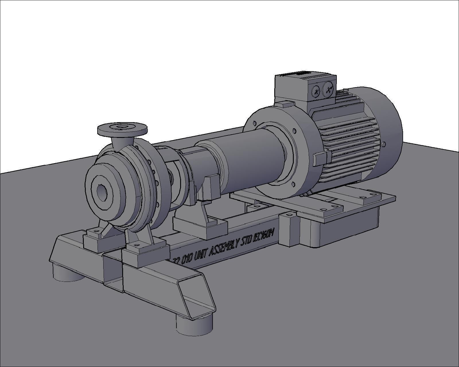 Sulzer pump 3D model | CGTrader