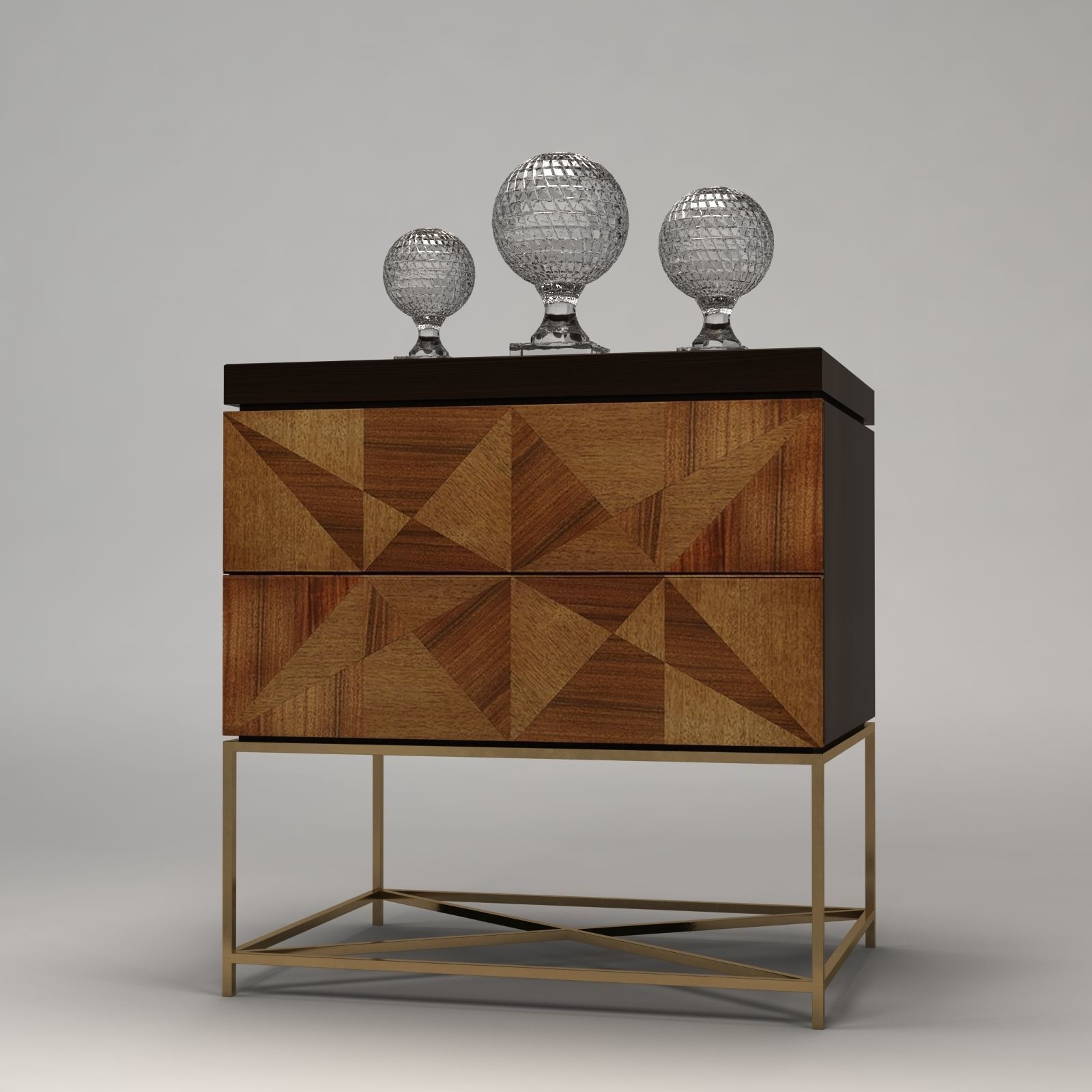 BAKER MILPA BEDSIDE CHEST LAURA KIRAR
