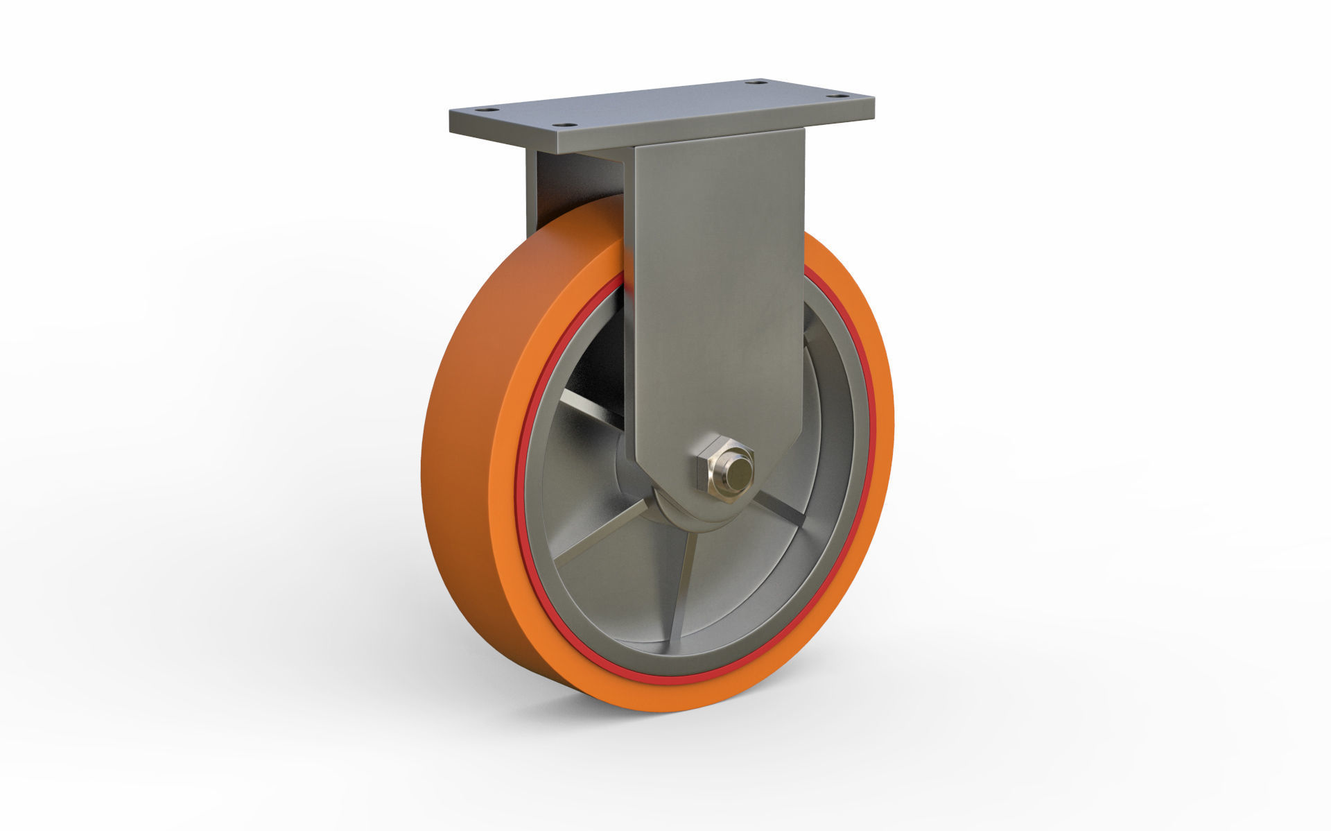 Caster Wheel rollers 3D CGTrader