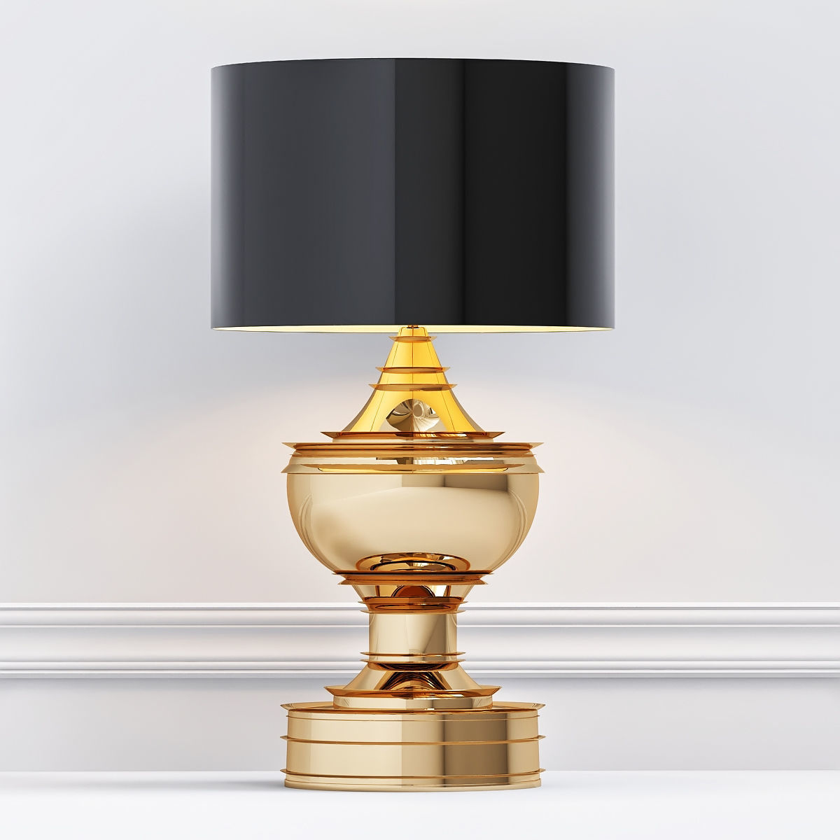 Table Lamp Silom Eichholtz 3D model