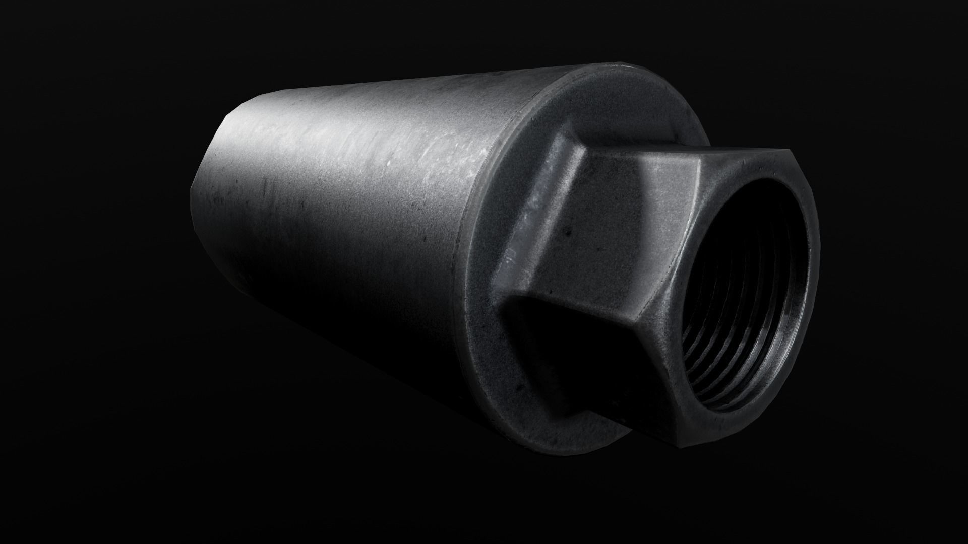 3D model V Seven Weapon Systems Helios Linear Compensator 45ACP VR / AR ...