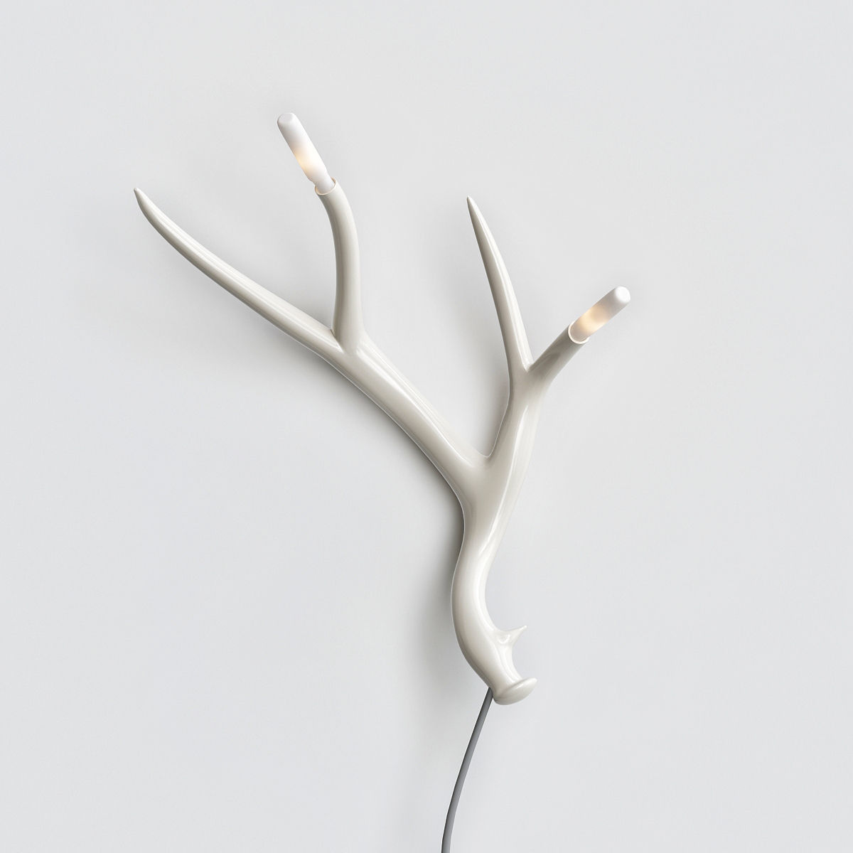 Superordinate Antlers sconce with plug von Roll Hill 3D model