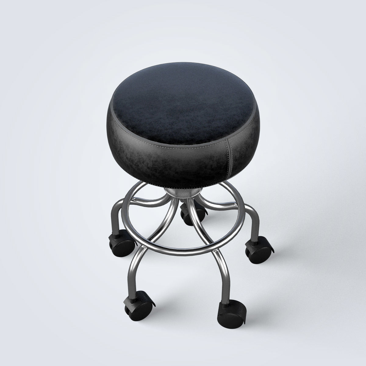 Medical Exam Stool 3D model | CGTrader