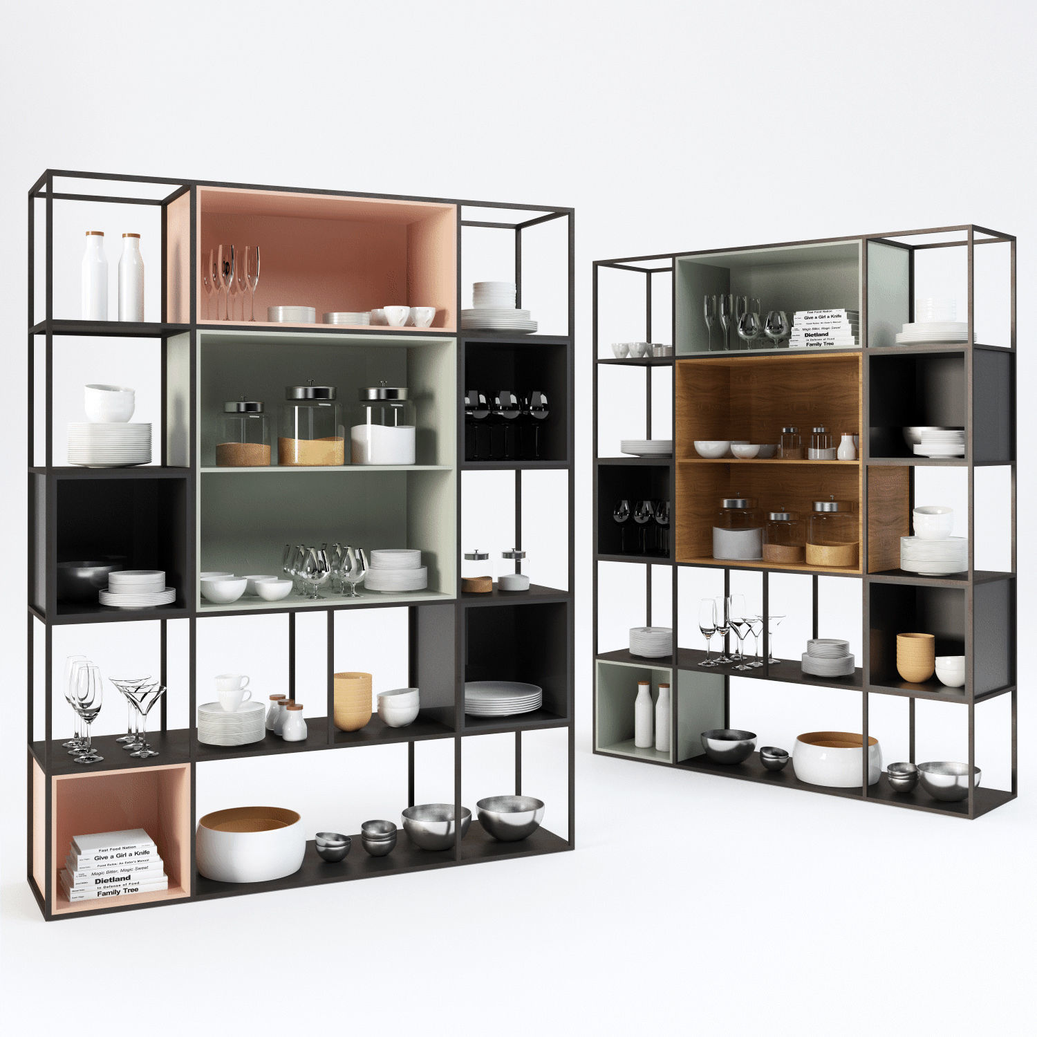 Kitchen shelf 3D model | CGTrader