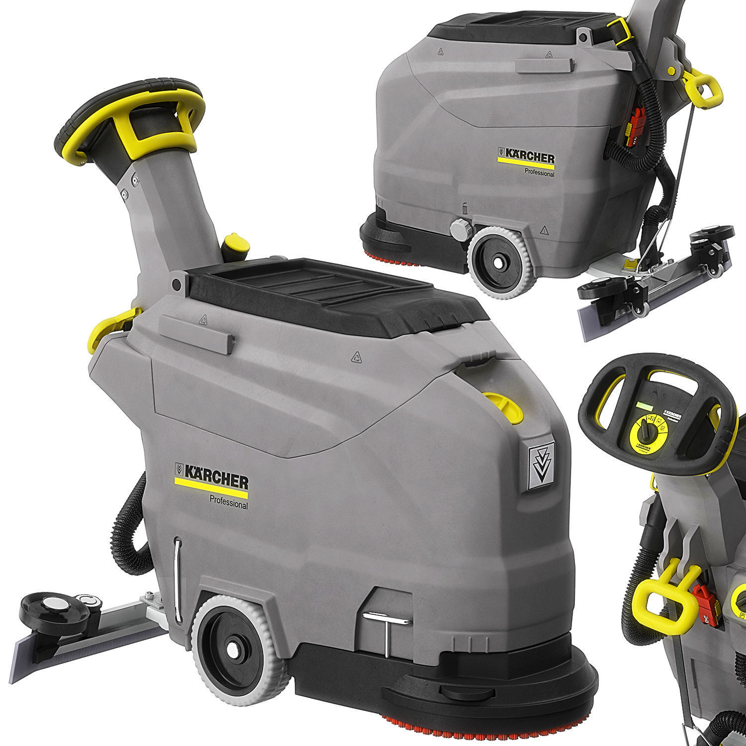 WALK-BEHIND FLOOR SCRUBBER BD 4325 C Bp