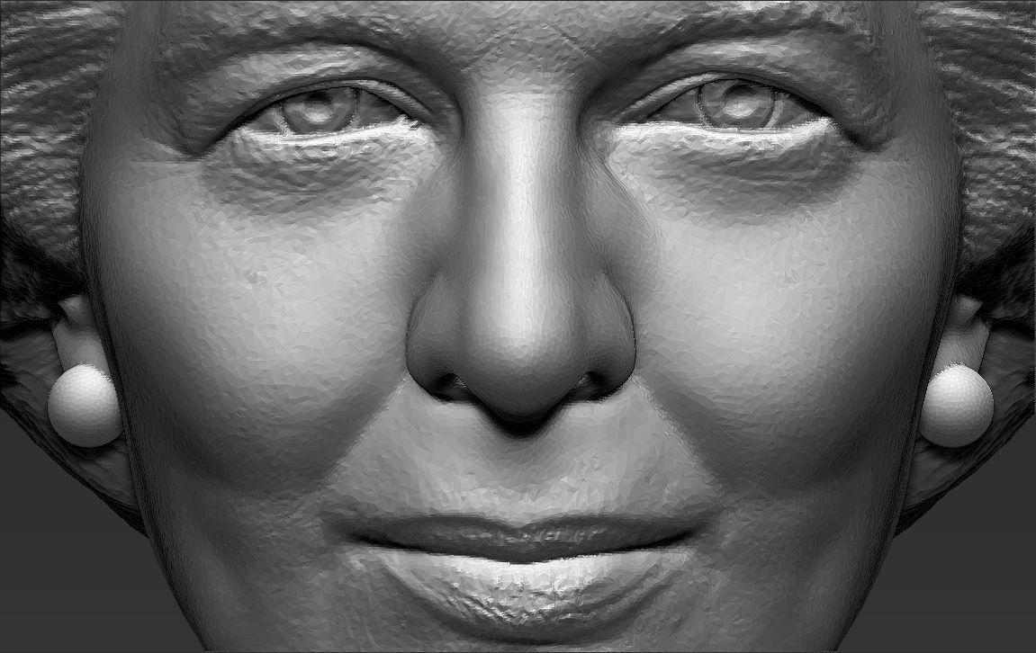 Margaret Thatcher 3D model | CGTrader