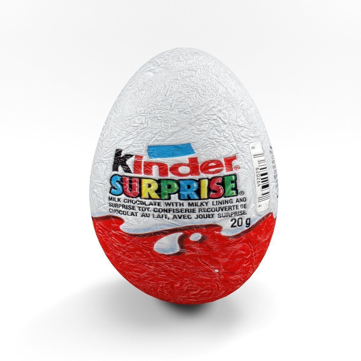 Kinder Surprise 3D model