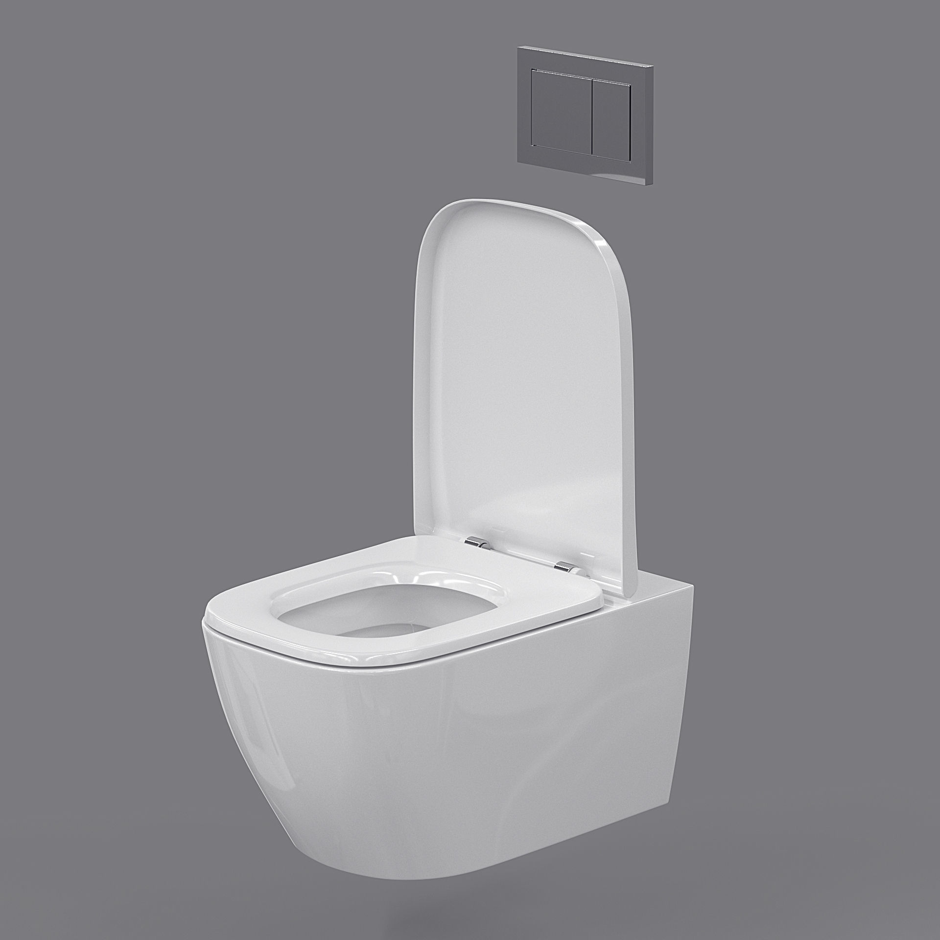 Toilet 3D model CGTrader