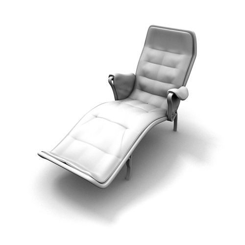 Armchair lounge chair 3D model CGTrader