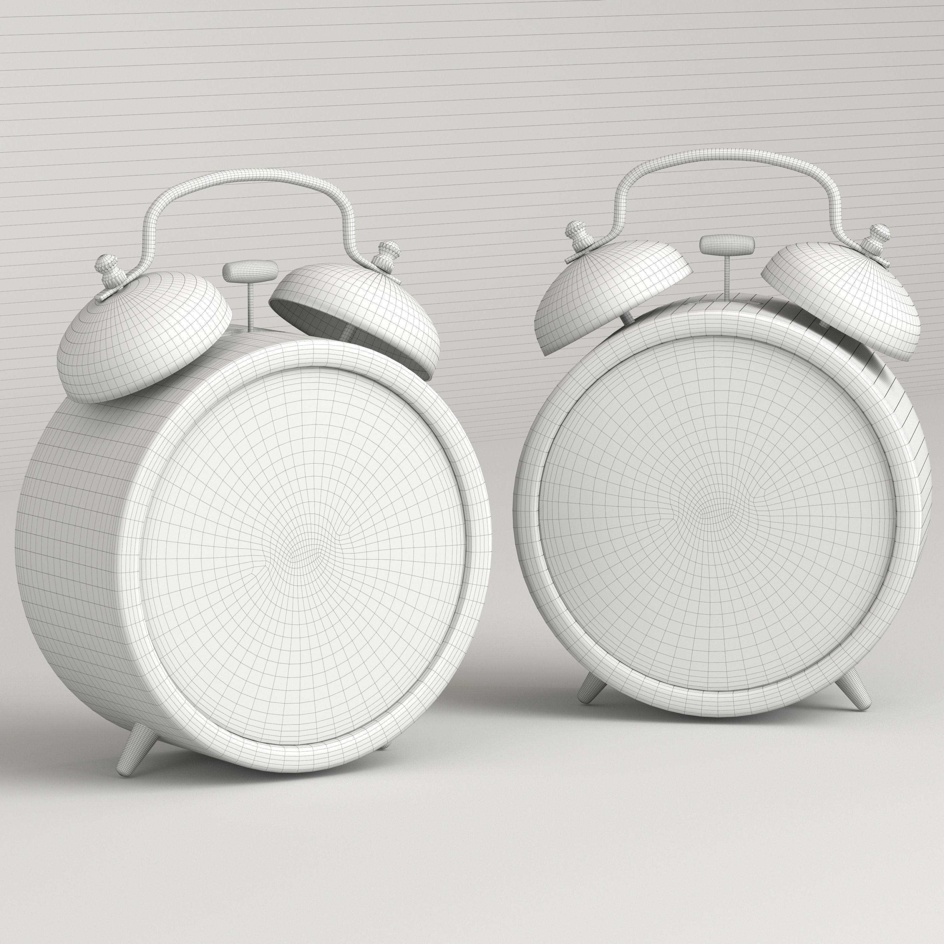 DEKAD Alarm clock 3D model CGTrader