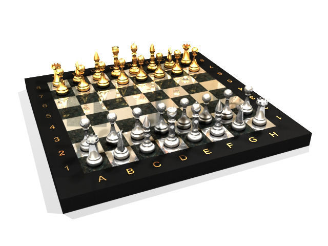 Chess 3D model