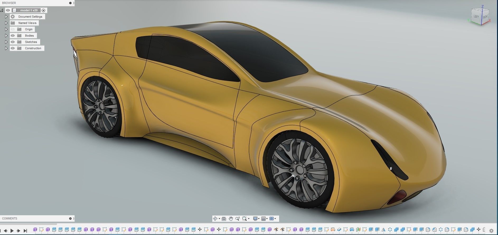 car design 3D model