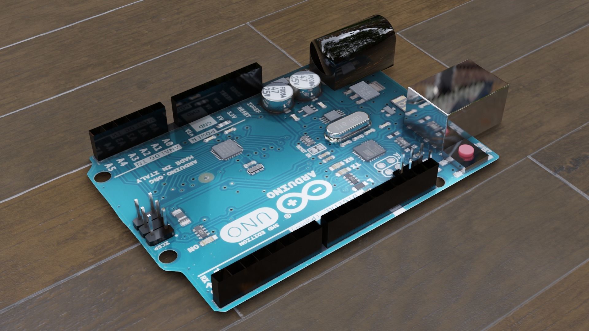 ARDUINO UNO 3D MODEL 3D model | CGTrader