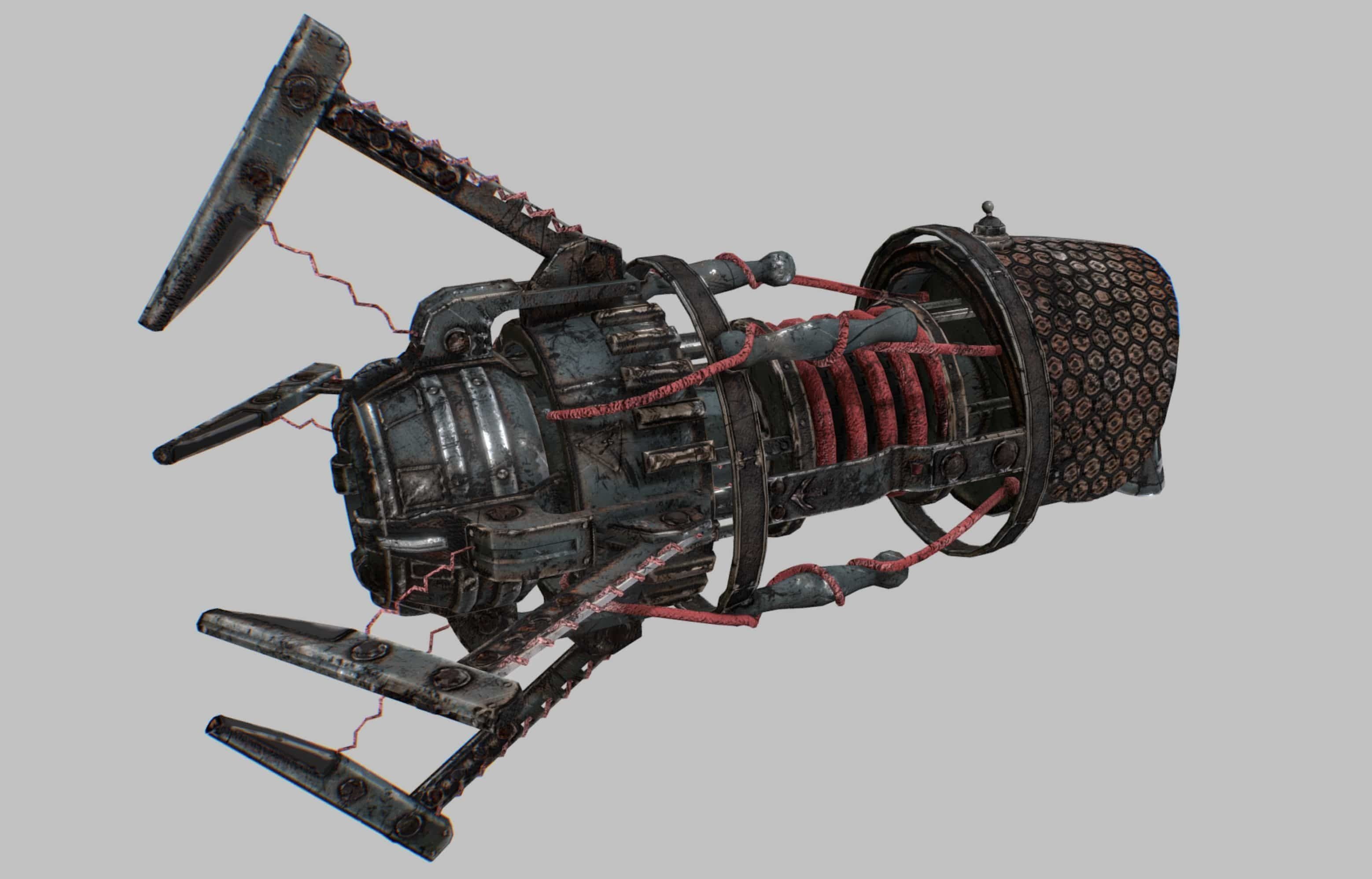 power 3D Gravity Manipulation Weapon CGTrader